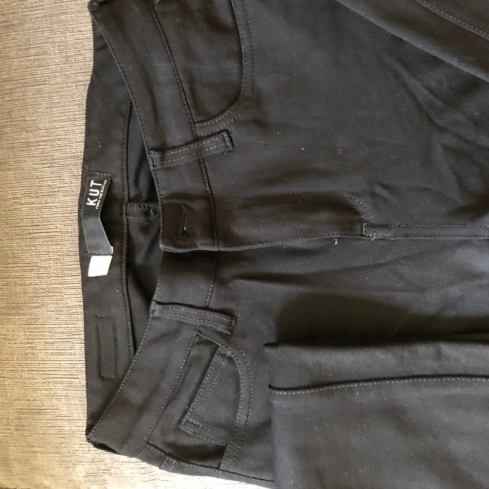 Kut from the Kloth black stretchy pants